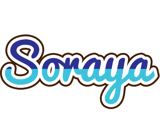 Soraya raining logo