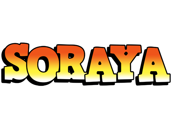 Soraya sunset logo