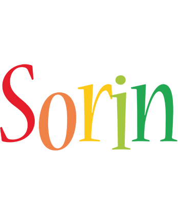 Sorin birthday logo