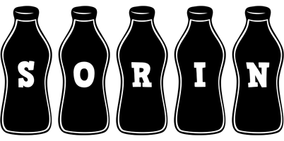 Sorin bottle logo