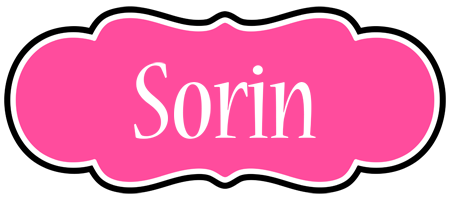 Sorin invitation logo