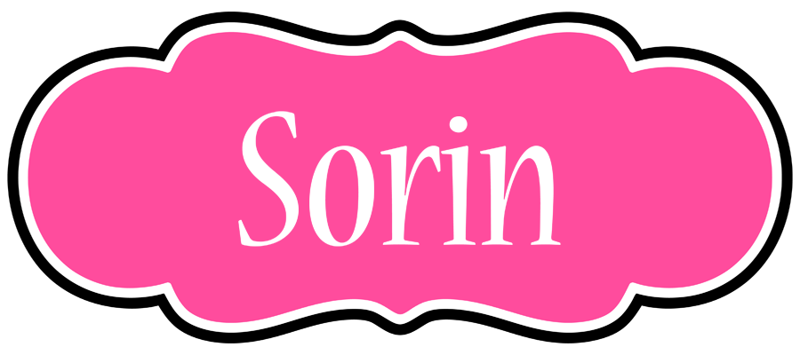 Sorin invitation logo
