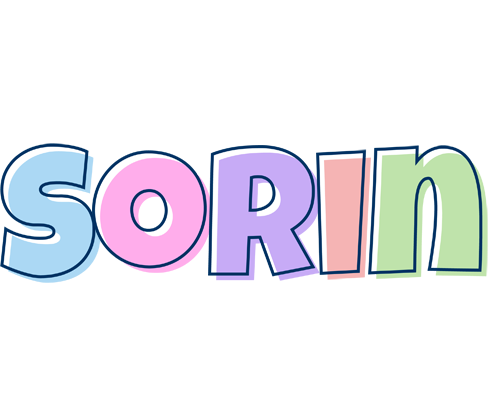 Sorin pastel logo