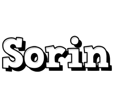 Sorin snowing logo