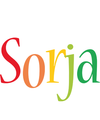 Sorja birthday logo