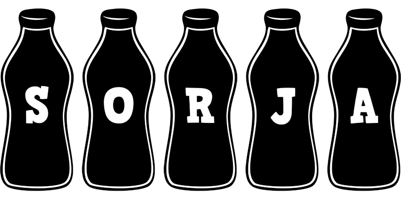 Sorja bottle logo