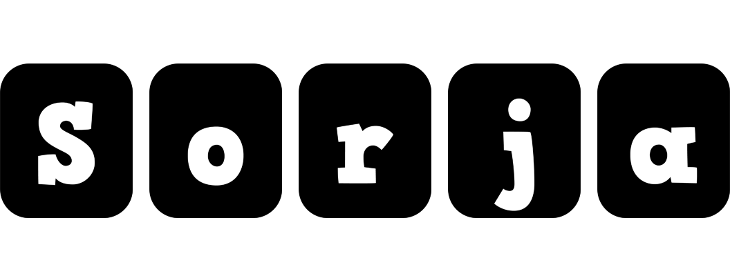 Sorja box logo