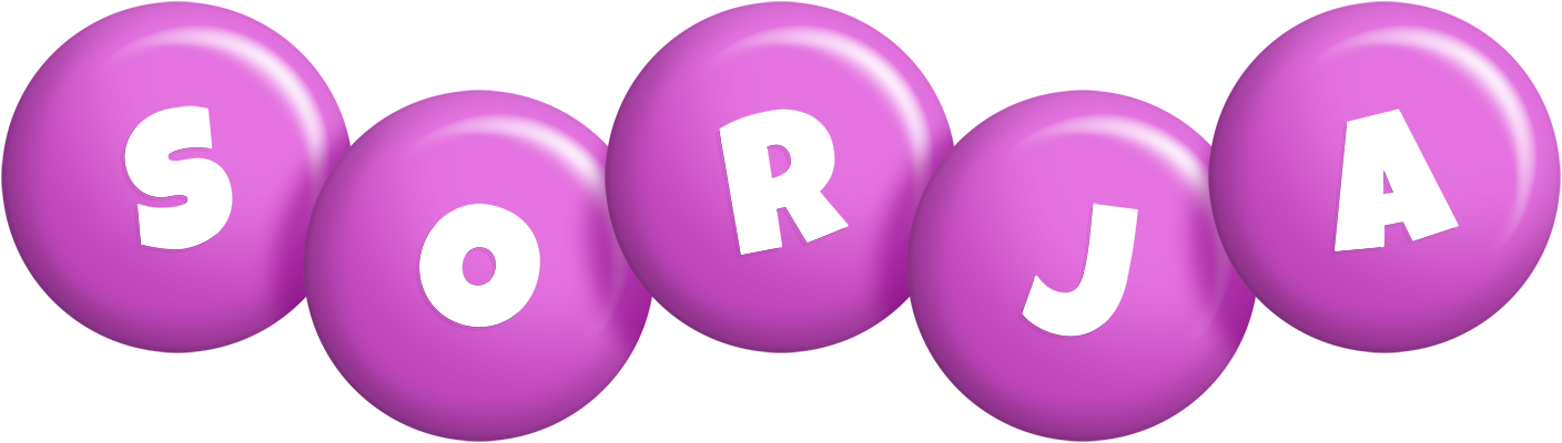 Sorja candy-purple logo