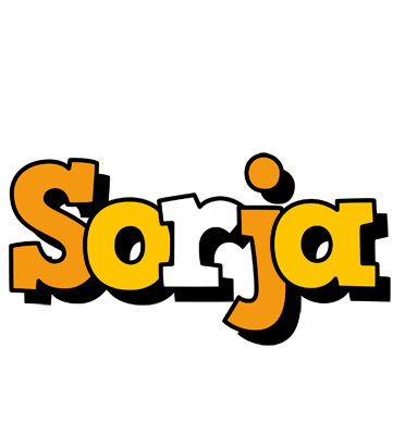 Sorja cartoon logo