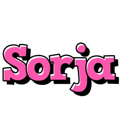 Sorja girlish logo