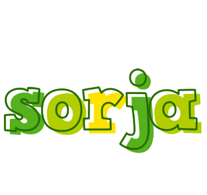 Sorja juice logo