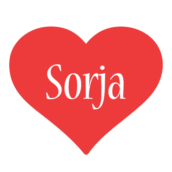 Sorja love logo