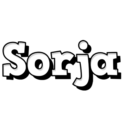 Sorja snowing logo