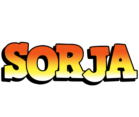 Sorja sunset logo