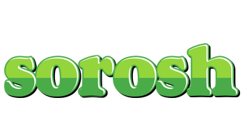 Sorosh apple logo