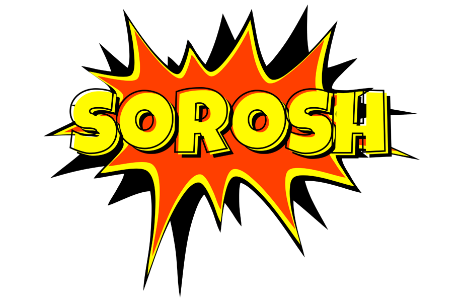 Sorosh bazinga logo