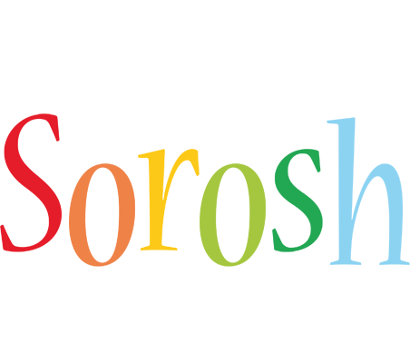 Sorosh birthday logo