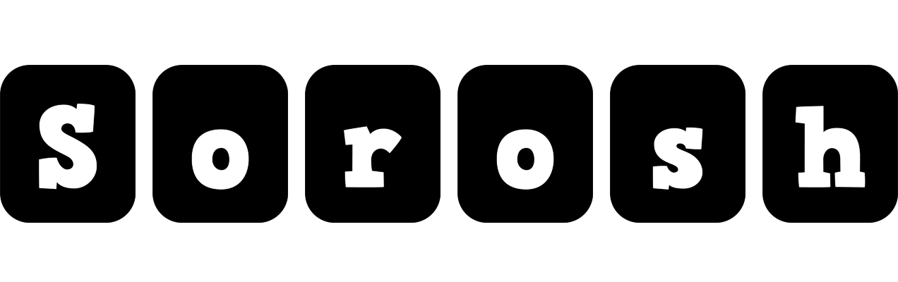 Sorosh box logo