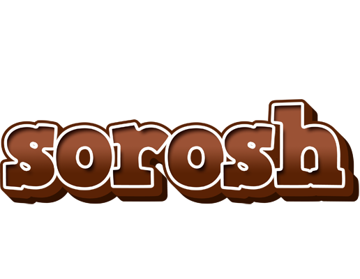 Sorosh brownie logo