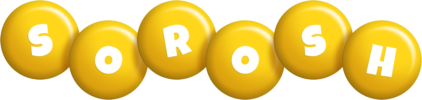 Sorosh candy-yellow logo
