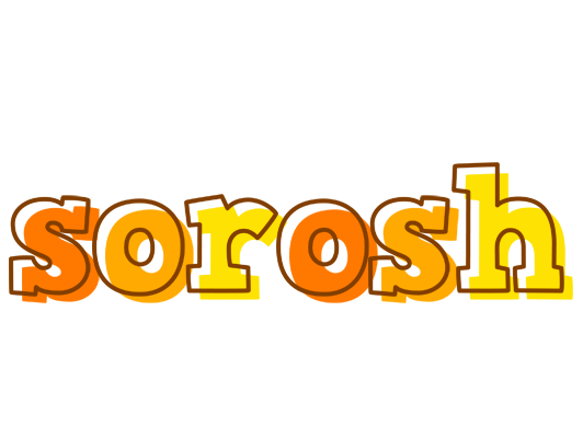 Sorosh desert logo