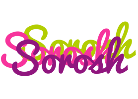 Sorosh flowers logo