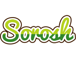 Sorosh golfing logo