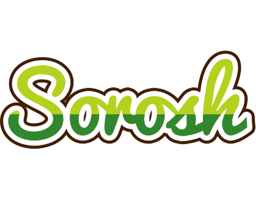 Sorosh golfing logo