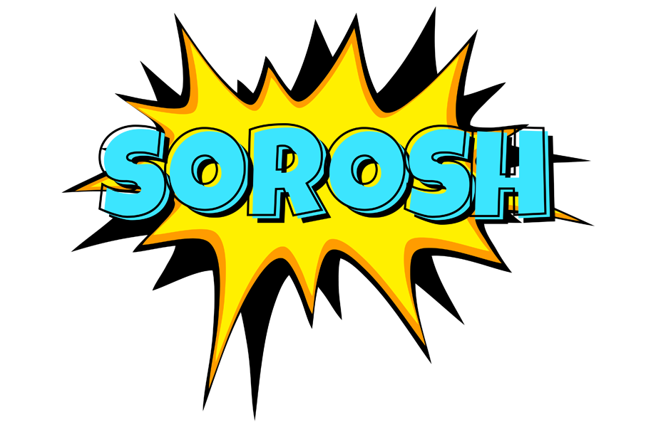 Sorosh indycar logo