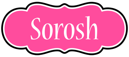 Sorosh invitation logo