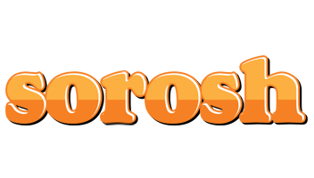 Sorosh orange logo
