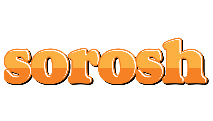 Sorosh orange logo