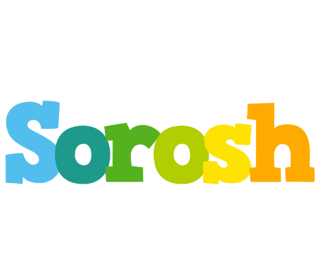Sorosh rainbows logo
