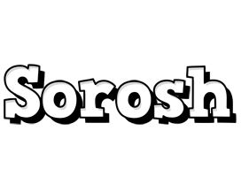 Sorosh snowing logo