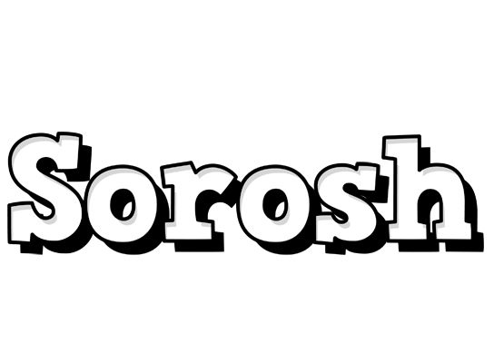 Sorosh snowing logo