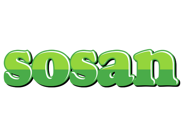 Sosan apple logo