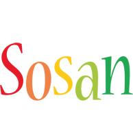 Sosan birthday logo