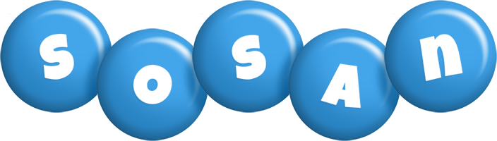 Sosan candy-blue logo