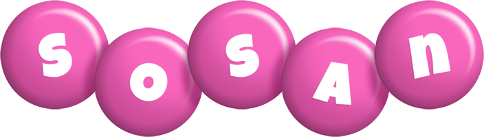 Sosan candy-pink logo