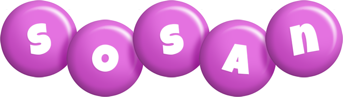 Sosan candy-purple logo