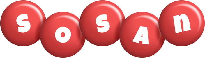 Sosan candy-red logo