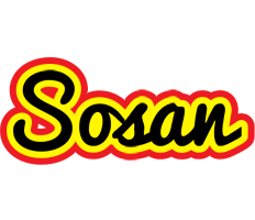 Sosan flaming logo