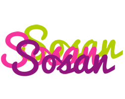 Sosan flowers logo