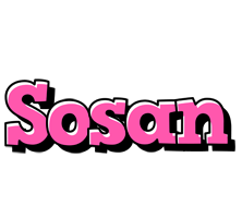 Sosan girlish logo