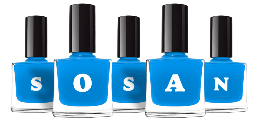 Sosan glossy logo