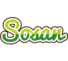 Sosan golfing logo