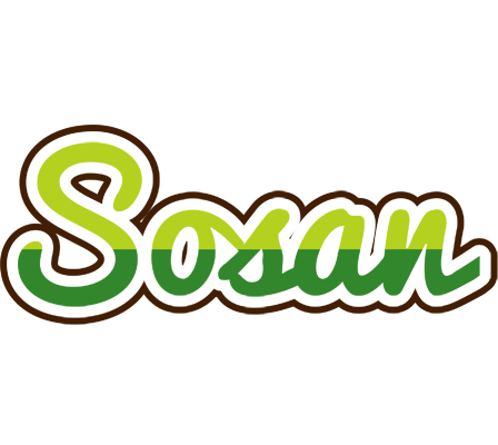 Sosan golfing logo