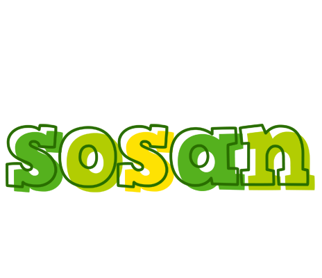 Sosan juice logo