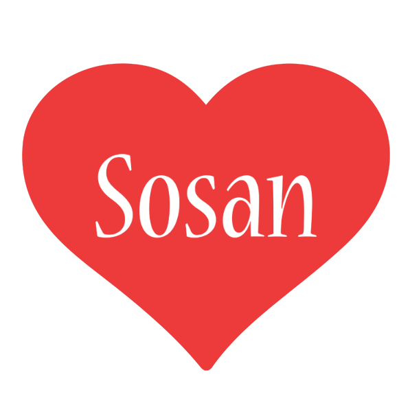 Sosan love logo