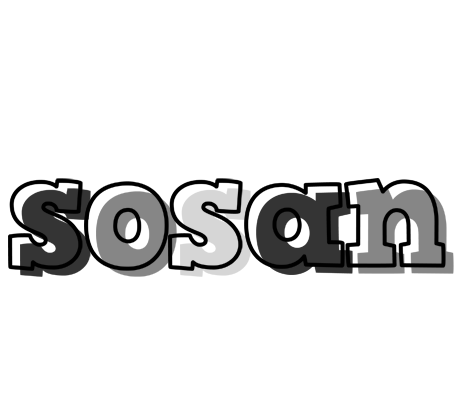 Sosan night logo